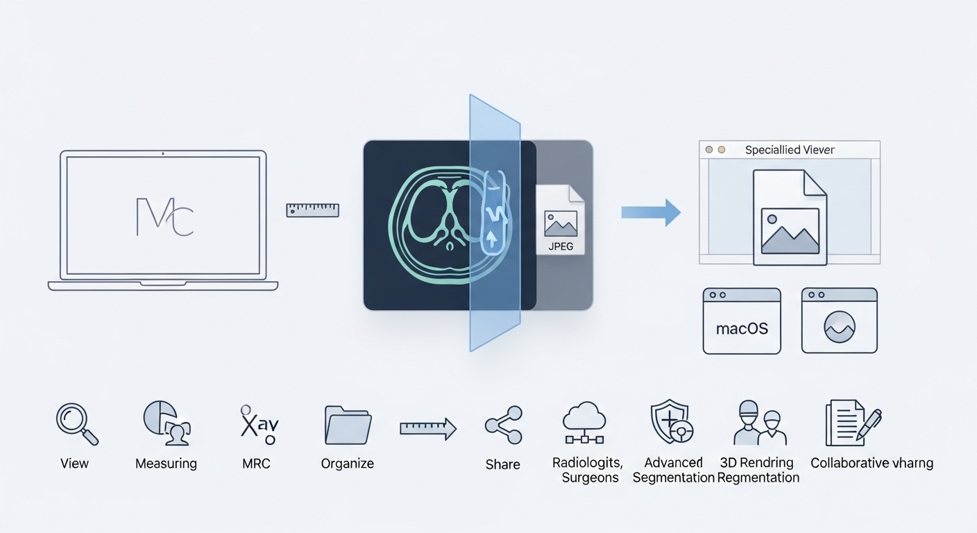 Cloud-based DICOM workflows and browser viewer for Mac computers